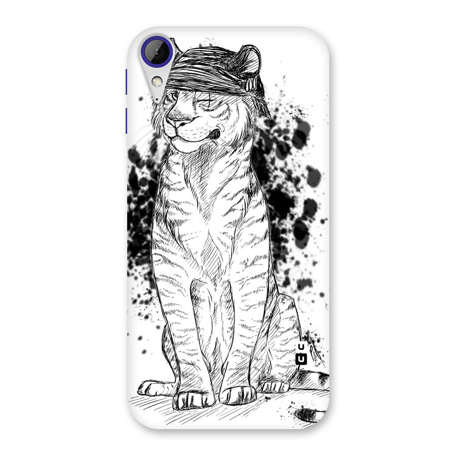 Tiger Wink Back Case for Desire 830