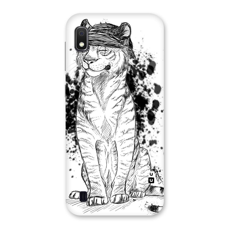 Tiger Wink Back Case for Galaxy A10