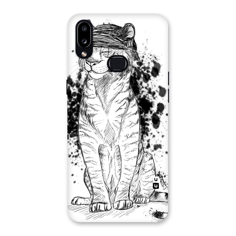 Tiger Wink Back Case for Galaxy A10s