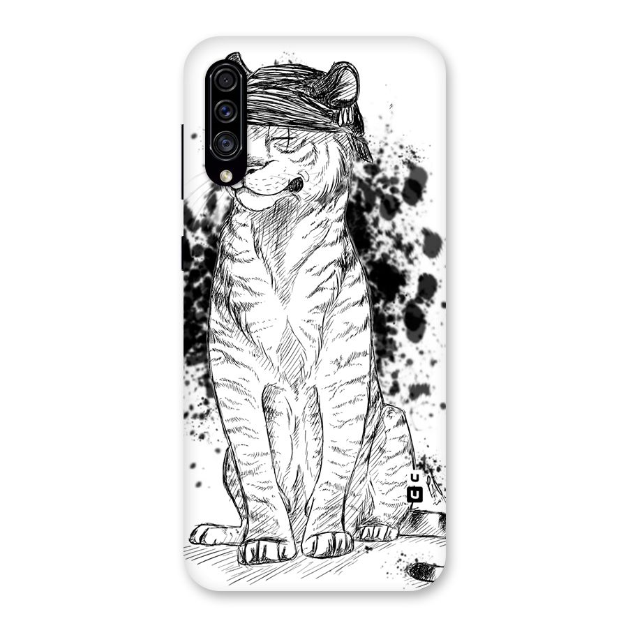 Tiger Wink Back Case for Galaxy A30s