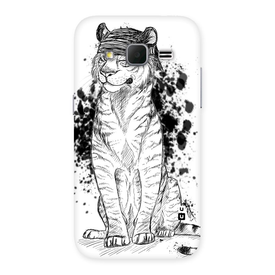 Tiger Wink Back Case for Galaxy Core Prime