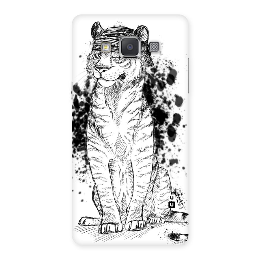 Tiger Wink Back Case for Galaxy Grand Max