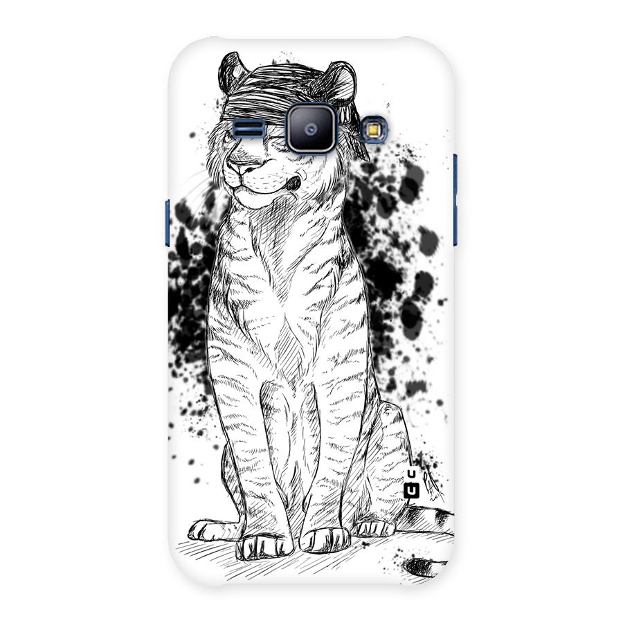 Tiger Wink Back Case for Galaxy J1