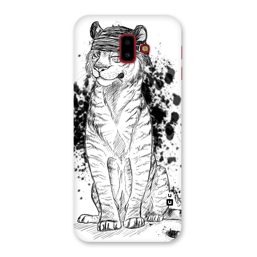 Tiger Wink Back Case for Galaxy J6 Plus