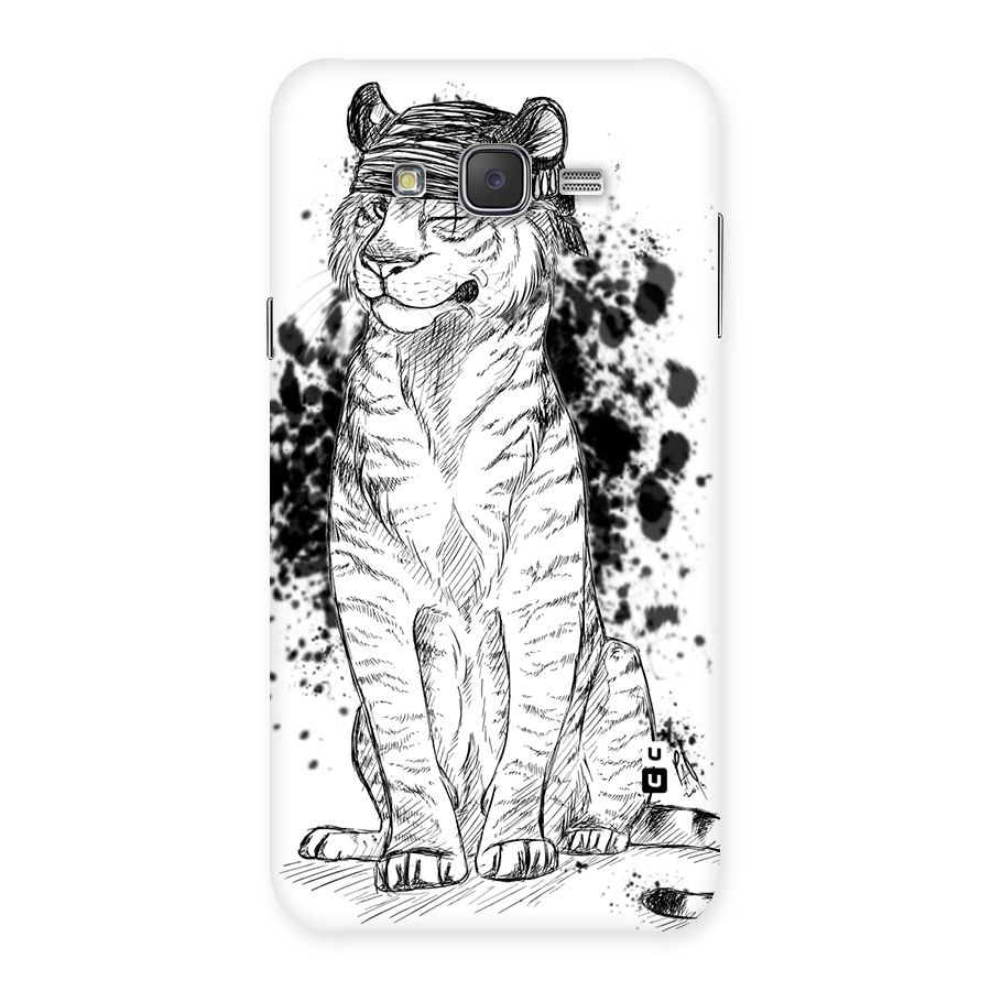 Tiger Wink Back Case for Galaxy J7