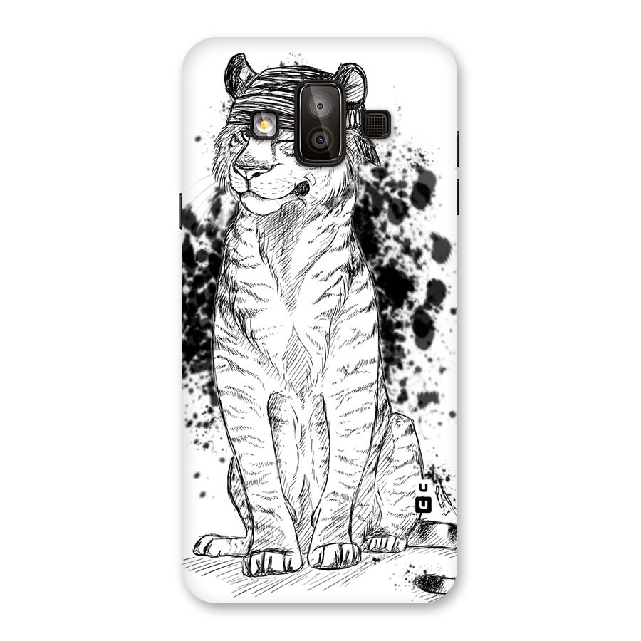 Tiger Wink Back Case for Galaxy J7 Duo