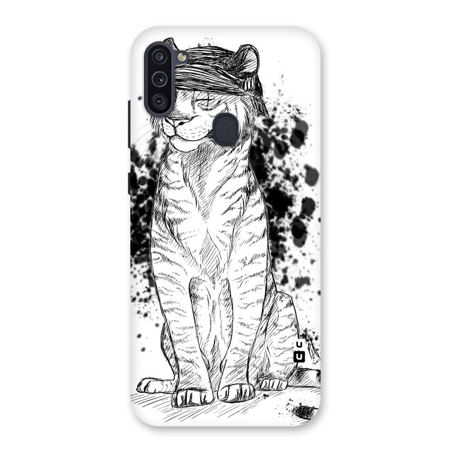 Tiger Wink Back Case for Galaxy M11