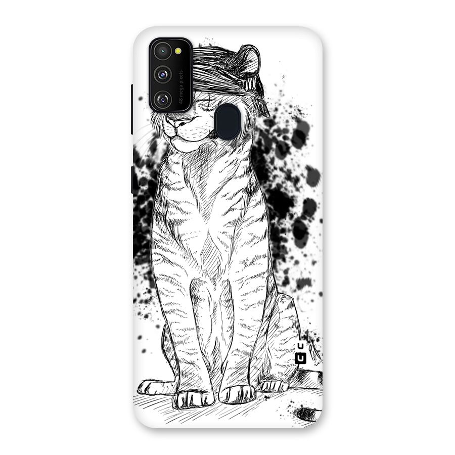 Tiger Wink Back Case for Galaxy M30s