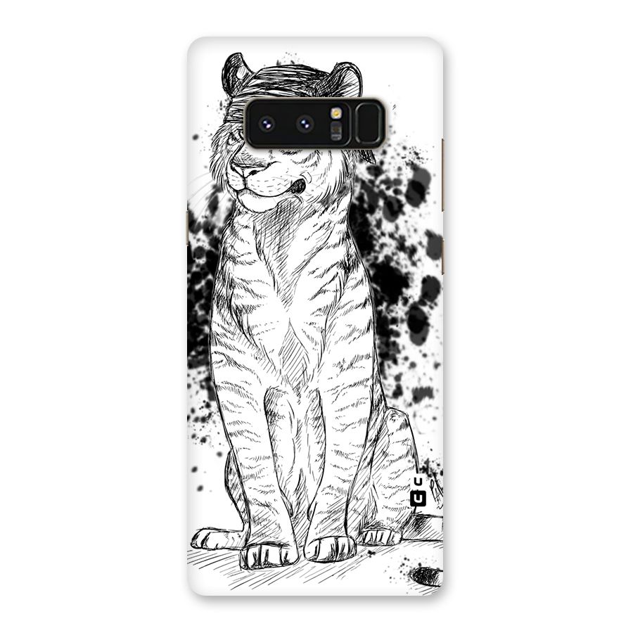 Tiger Wink Back Case for Galaxy Note 8