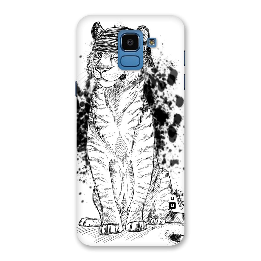 Tiger Wink Back Case for Galaxy On6