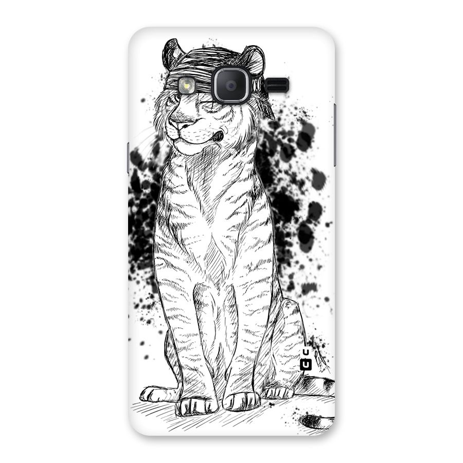 Tiger Wink Back Case for Galaxy On7 2015