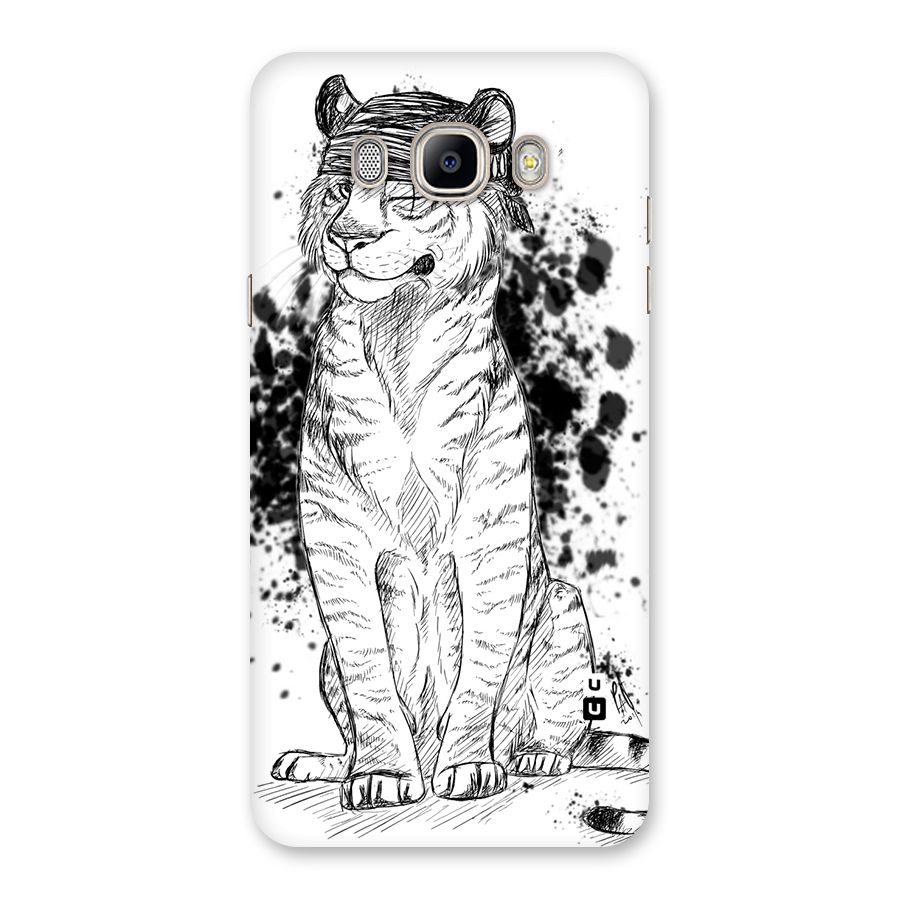 Tiger Wink Back Case for Galaxy On8