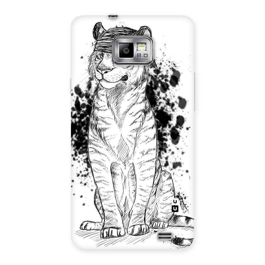 Tiger Wink Back Case for Galaxy S2