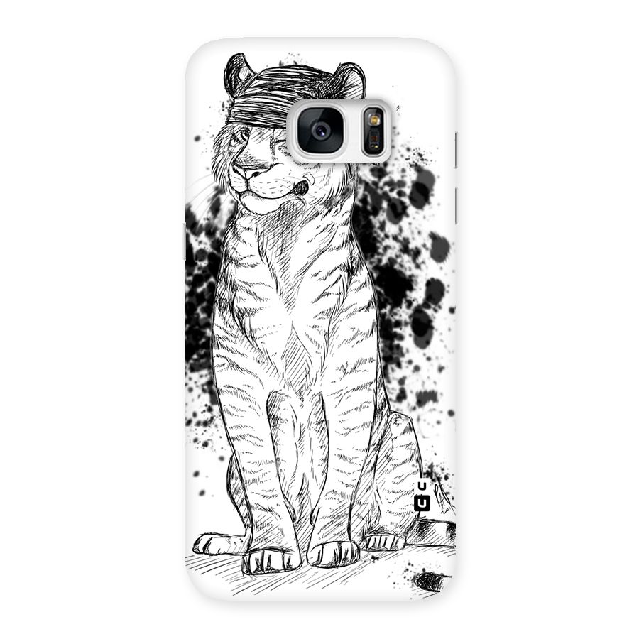 Tiger Wink Back Case for Galaxy S7 Edge