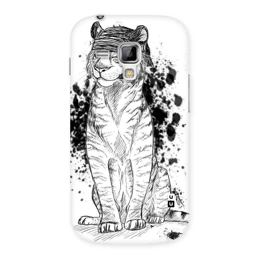 Tiger Wink Back Case for Galaxy S Duos