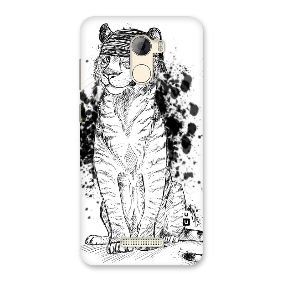 Tiger Wink Back Case for Gionee A1 LIte