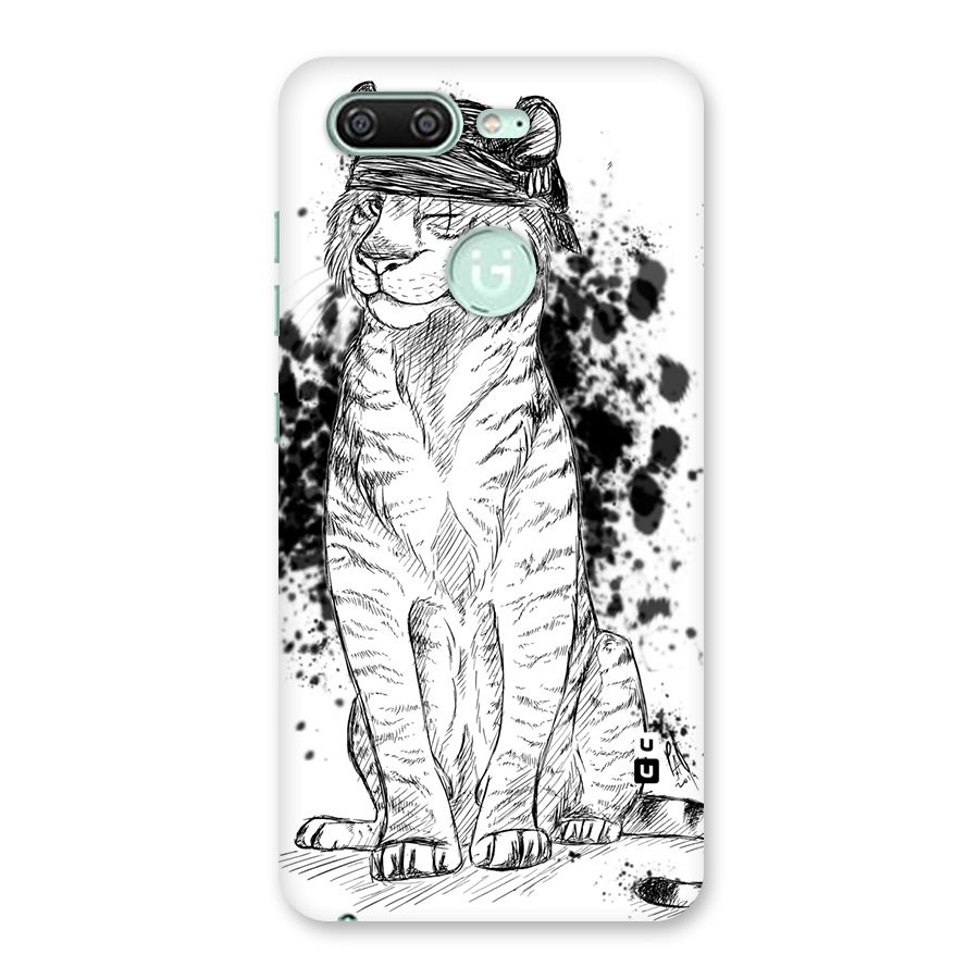 Tiger Wink Back Case for Gionee S10