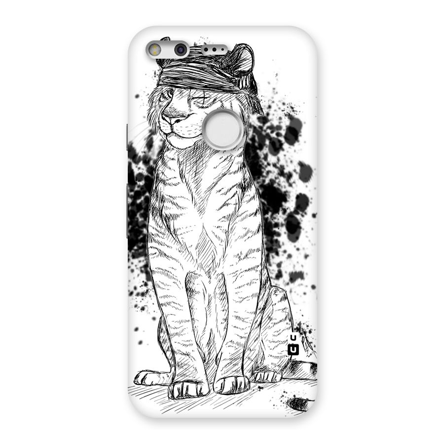 Tiger Wink Back Case for Google Pixel