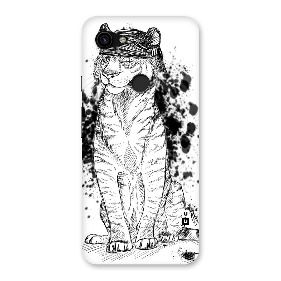 Tiger Wink Back Case for Google Pixel 3a XL