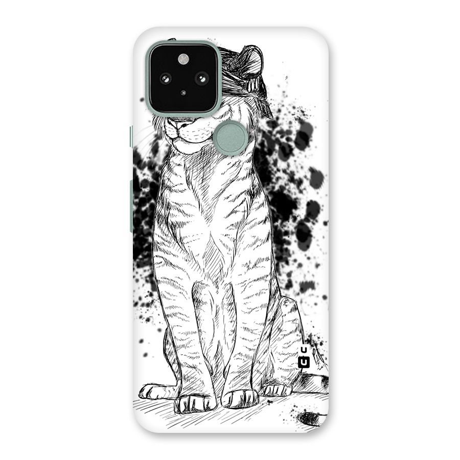Tiger Wink Back Case for Google Pixel 5