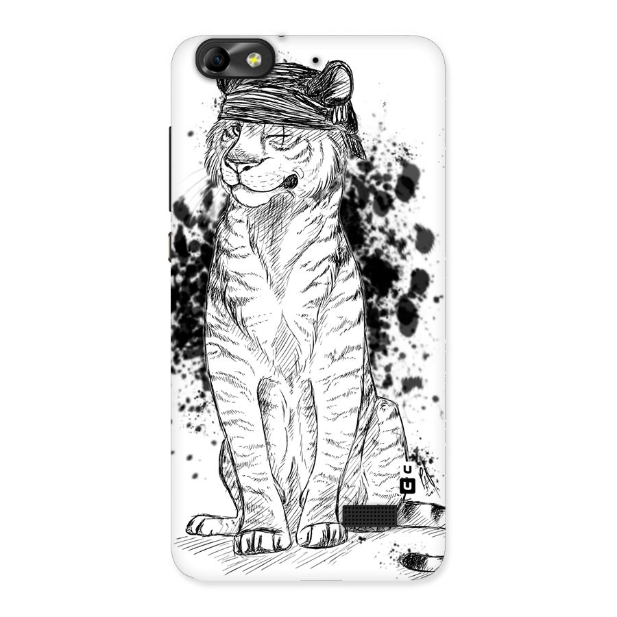 Tiger Wink Back Case for Honor 4C