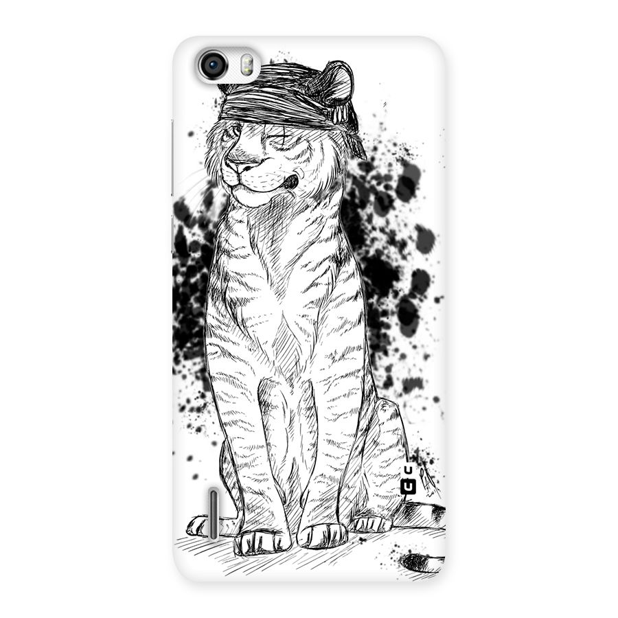 Tiger Wink Back Case for Honor 6