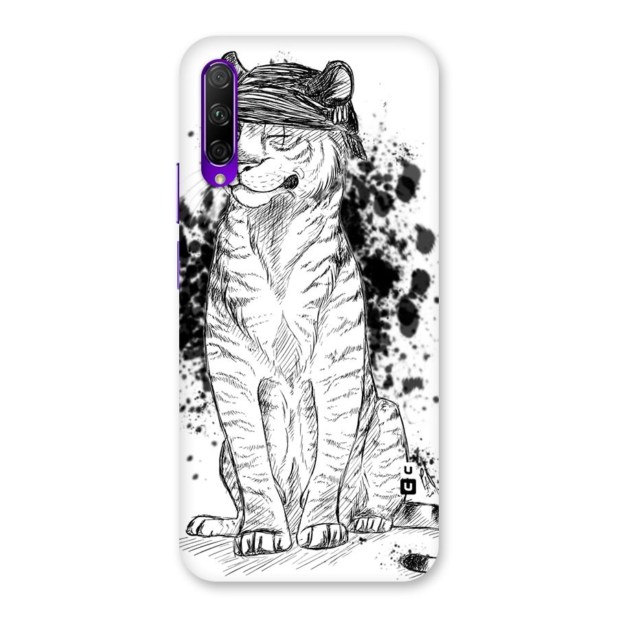 Tiger Wink Back Case for Honor 9X Pro