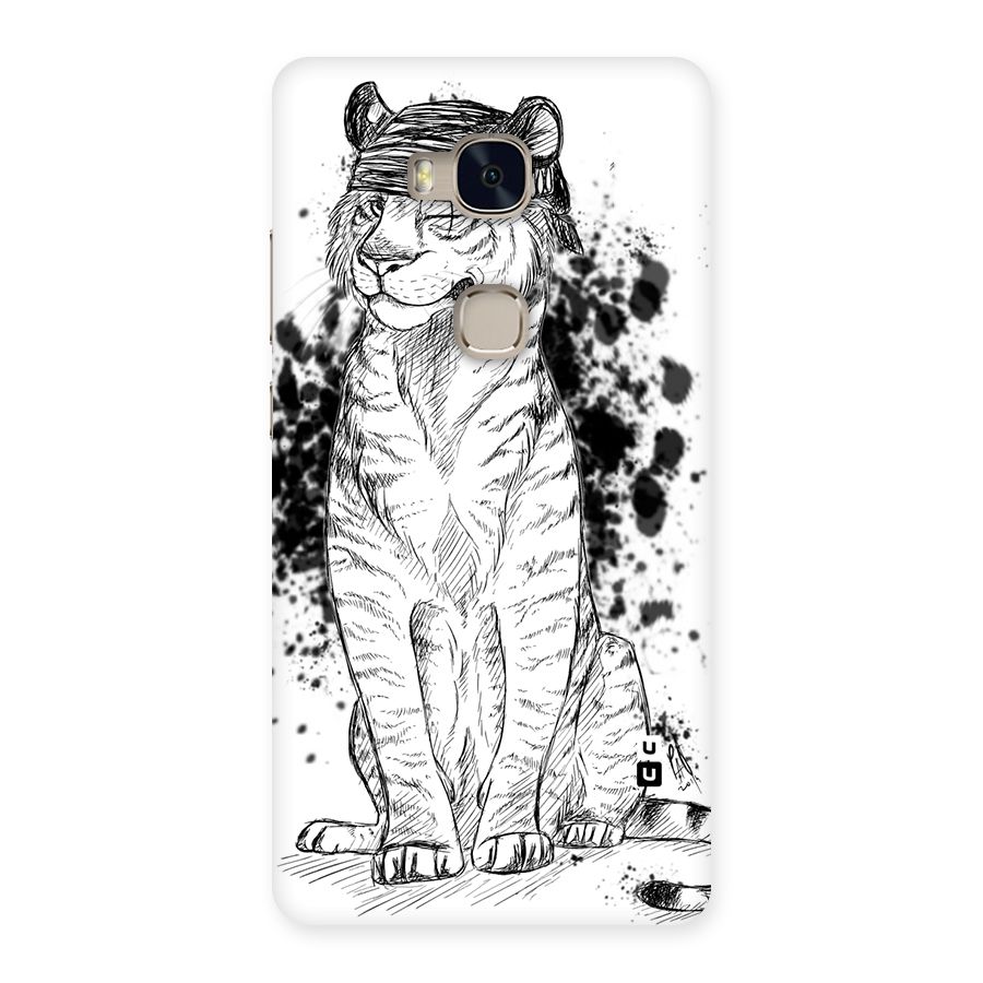 Tiger Wink Back Case for Huawei Honor 5X