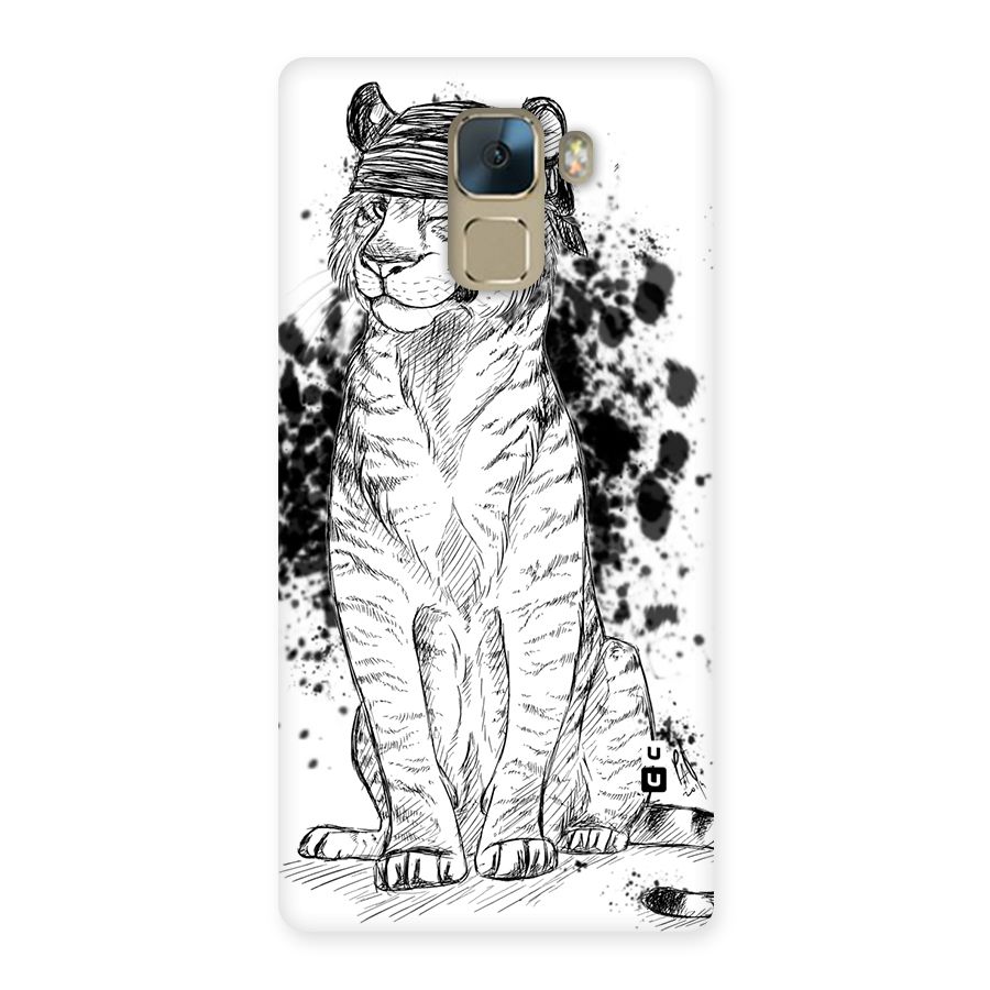 Tiger Wink Back Case for Huawei Honor 7