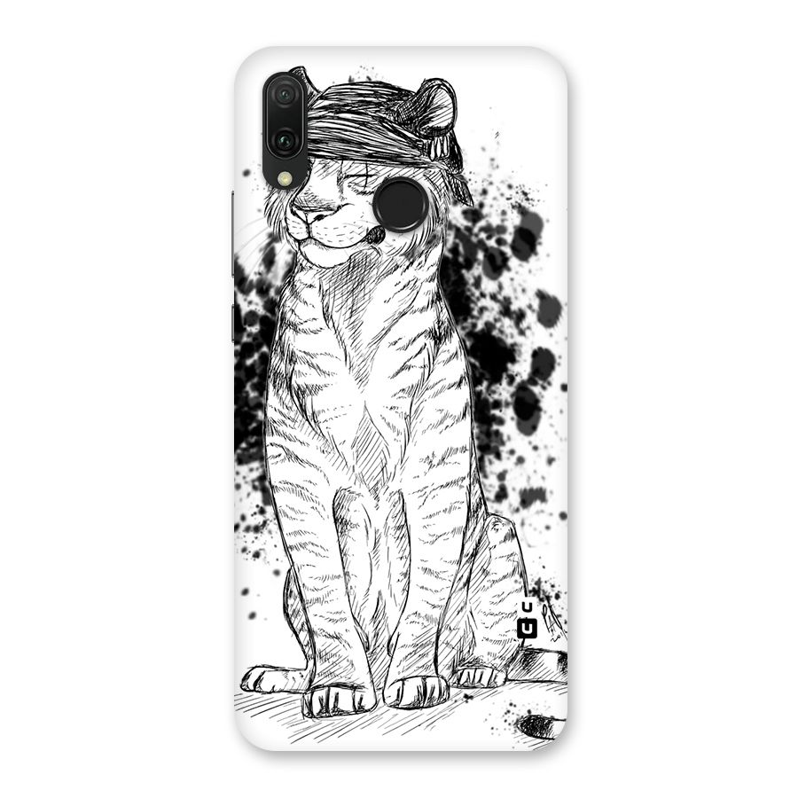 Tiger Wink Back Case for Huawei Y9 (2019)
