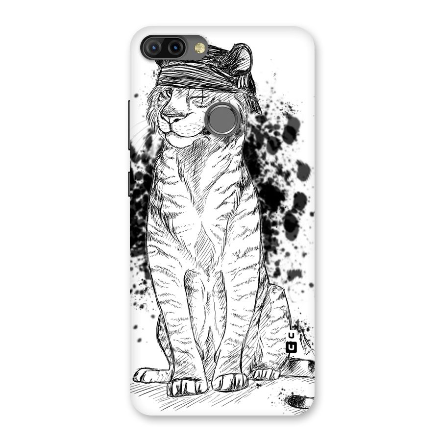 Tiger Wink Back Case for Infinix Hot 6 Pro