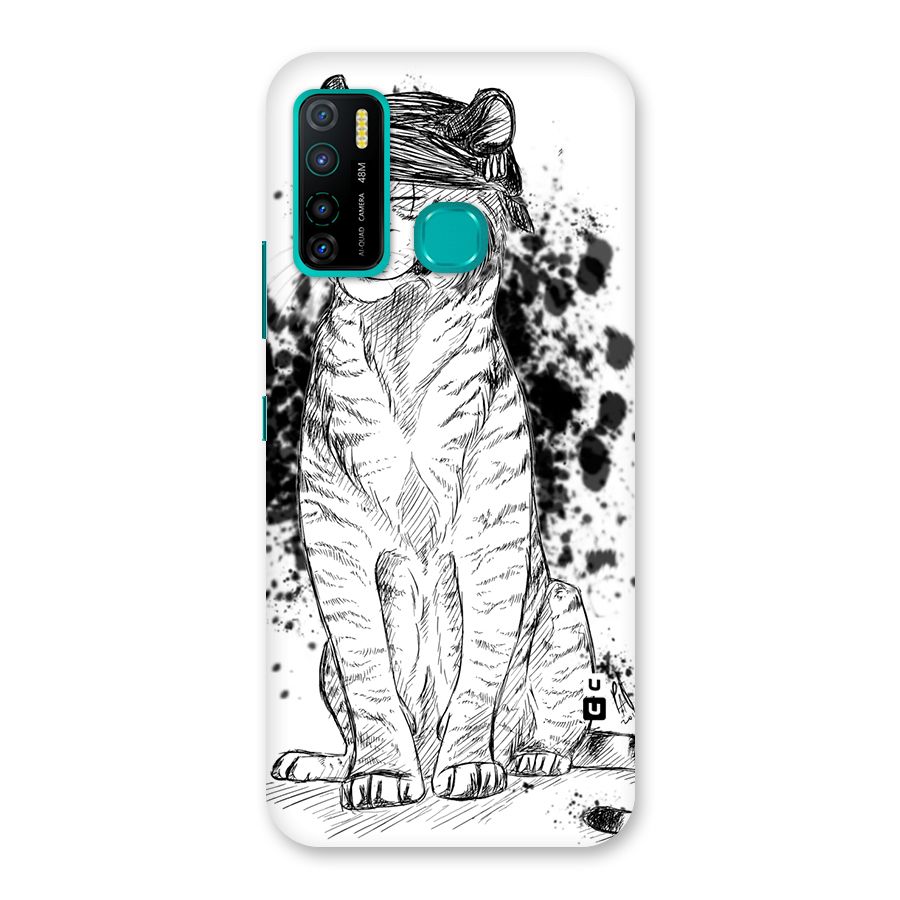 Tiger Wink Back Case for Infinix Hot 9 Pro