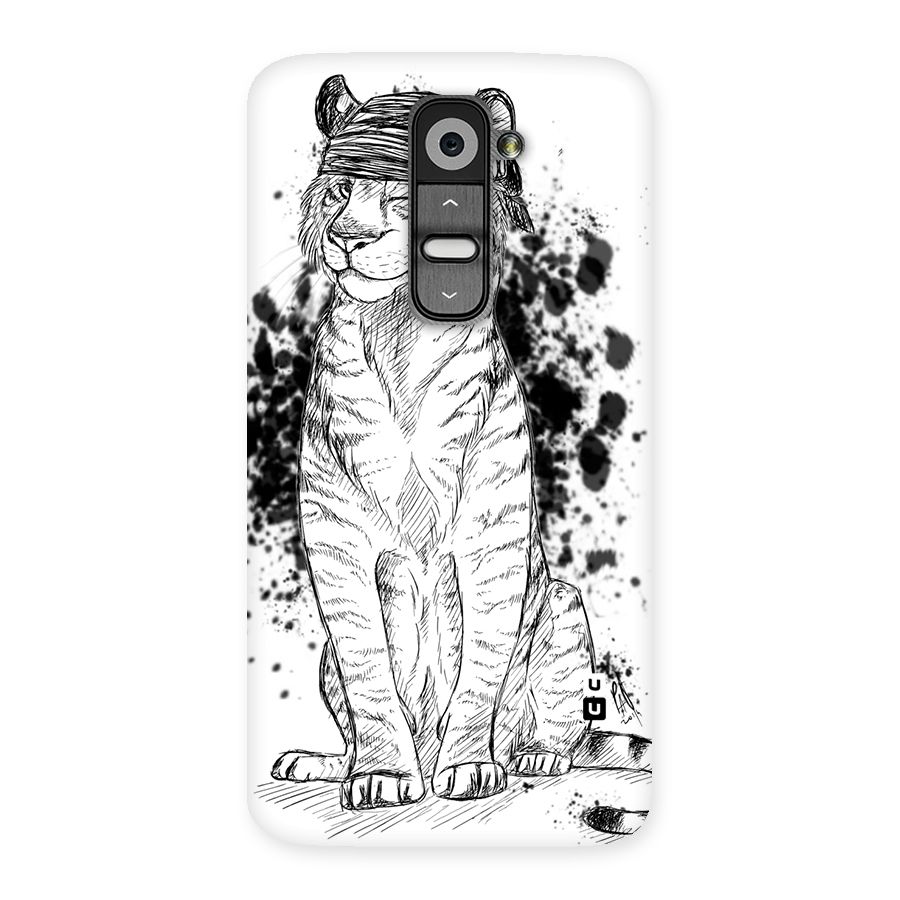 Tiger Wink Back Case for LG G2