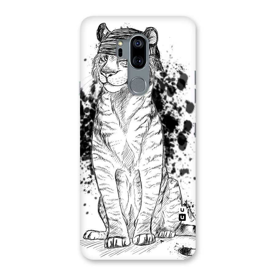 Tiger Wink Back Case for LG G7