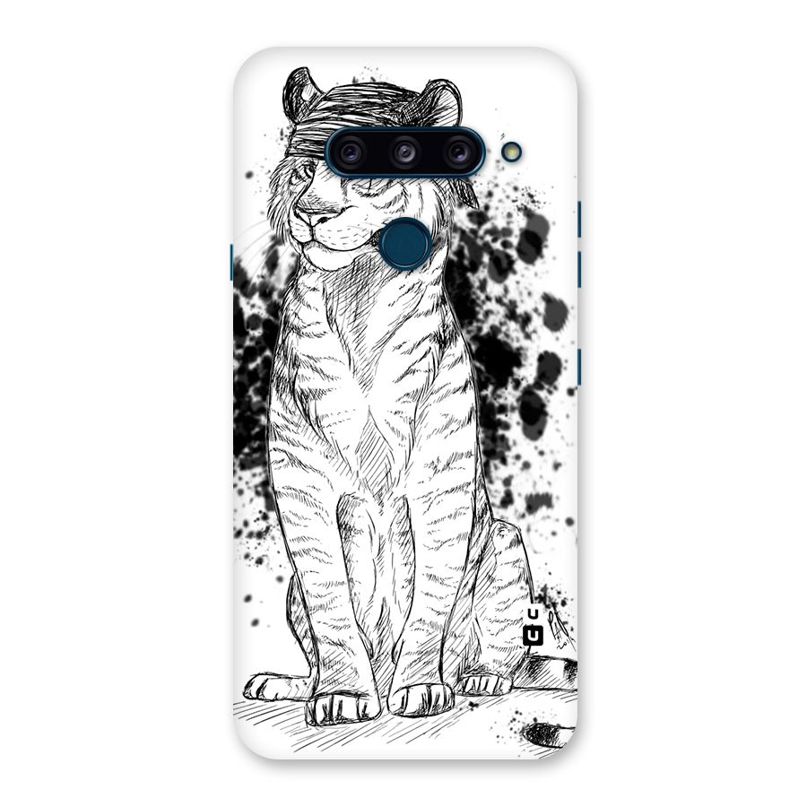 Tiger Wink Back Case for LG  V40 ThinQ