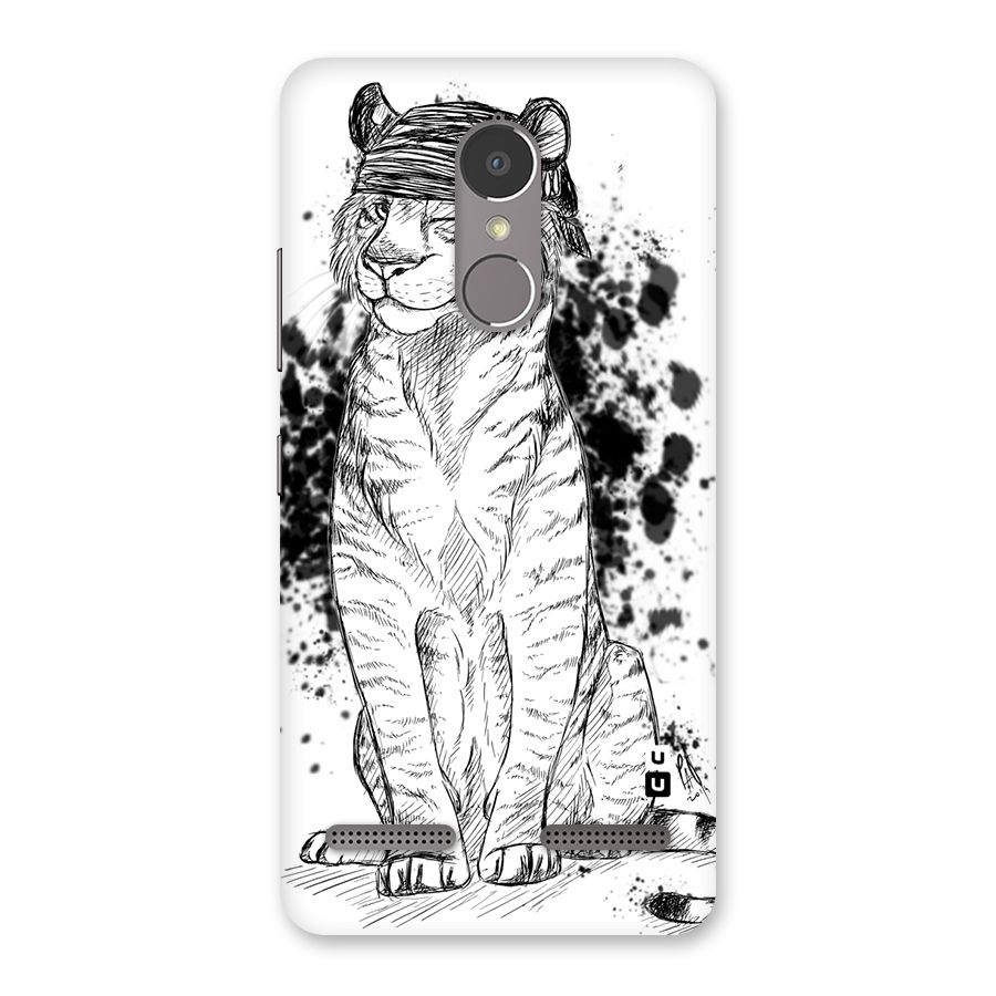 Tiger Wink Back Case for Lenovo K6 Power