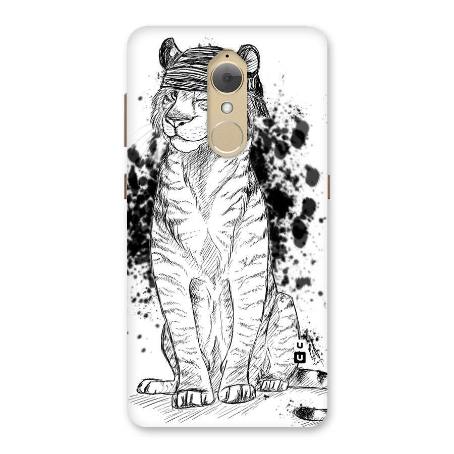 Tiger Wink Back Case for Lenovo K8