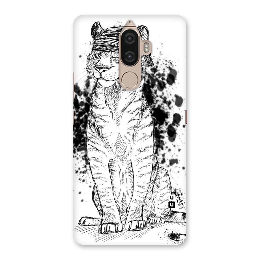 Tiger Wink Back Case for Lenovo K8 Note