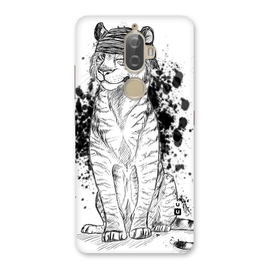Tiger Wink Back Case for Lenovo K8 Plus