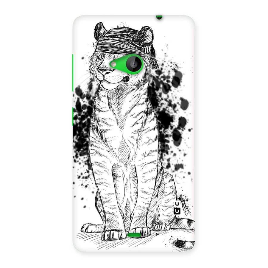 Tiger Wink Back Case for Lumia 535