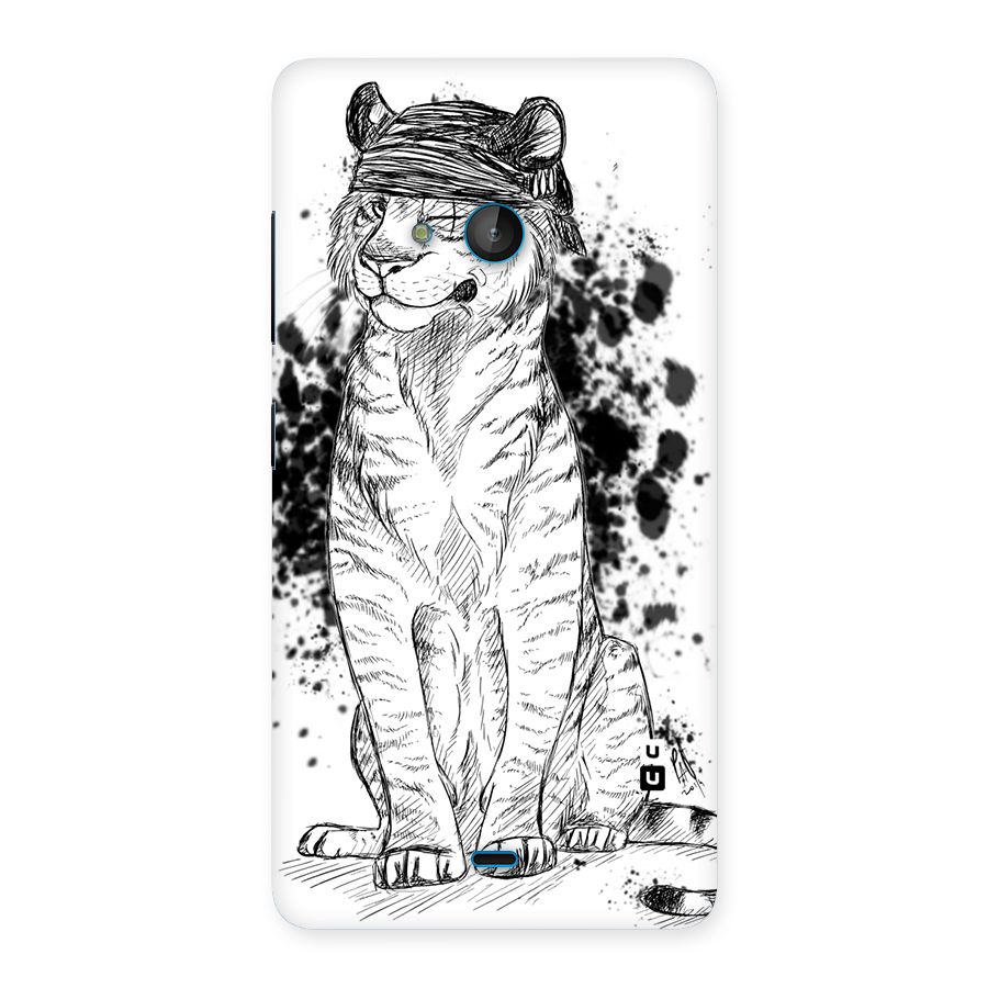 Tiger Wink Back Case for Lumia 540