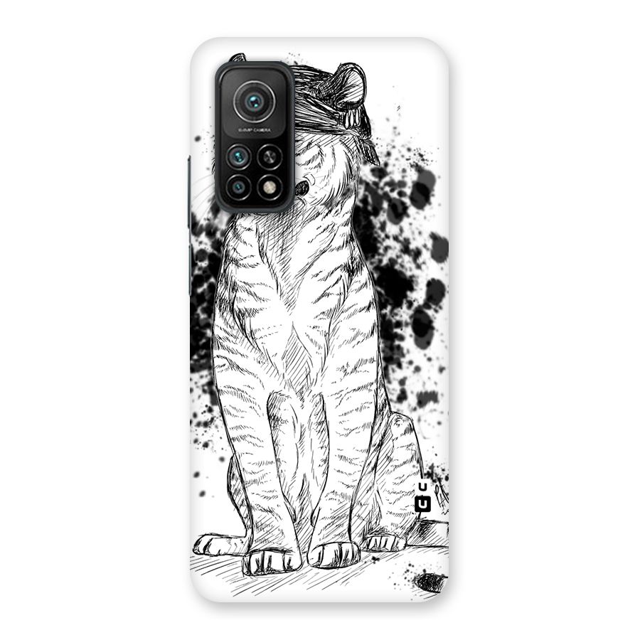 Tiger Wink Back Case for Mi 10T 5G
