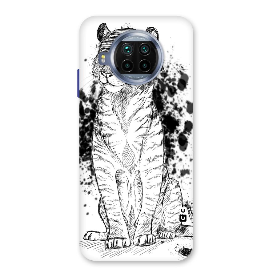Tiger Wink Back Case for Mi 10i