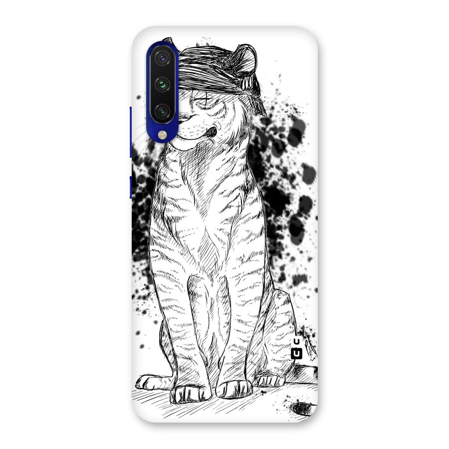 Tiger Wink Back Case for Mi A3