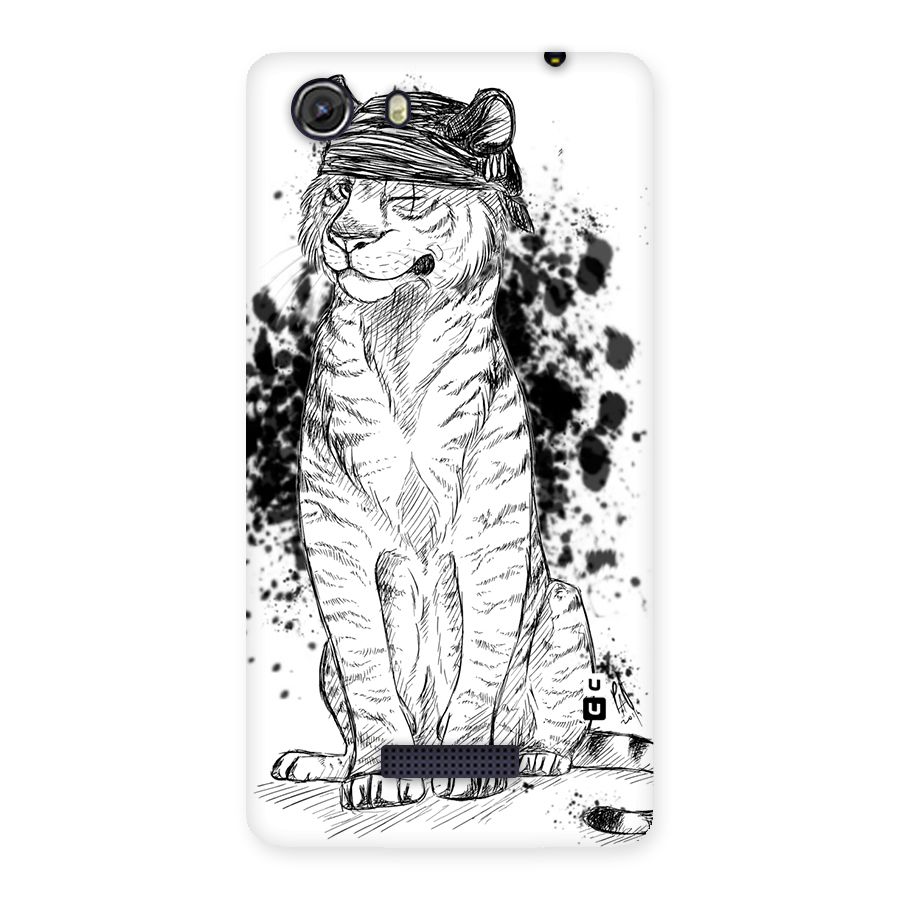 Tiger Wink Back Case for Micromax Unite 3