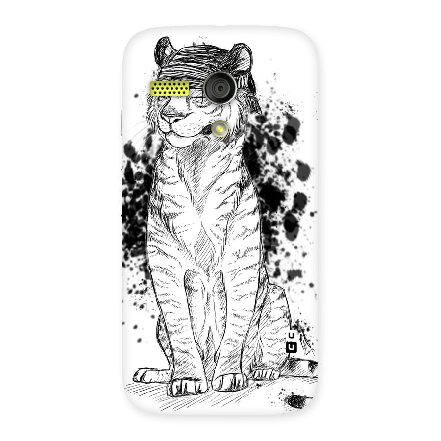 Tiger Wink Back Case for Moto G