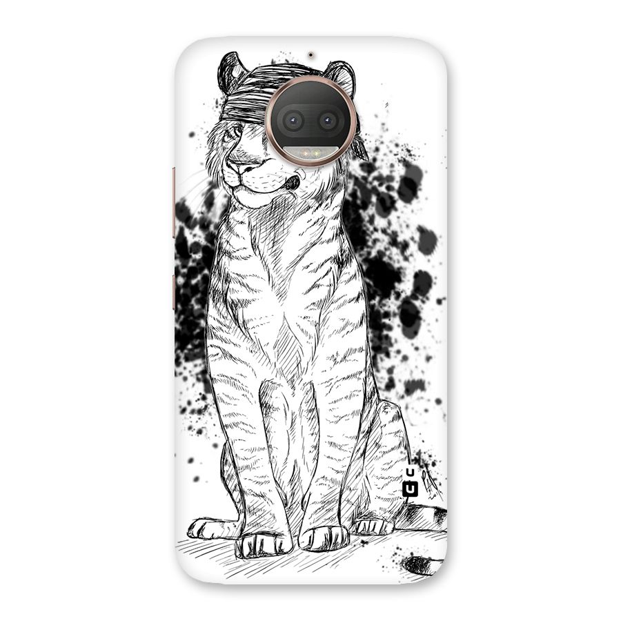 Tiger Wink Back Case for Moto G5s Plus