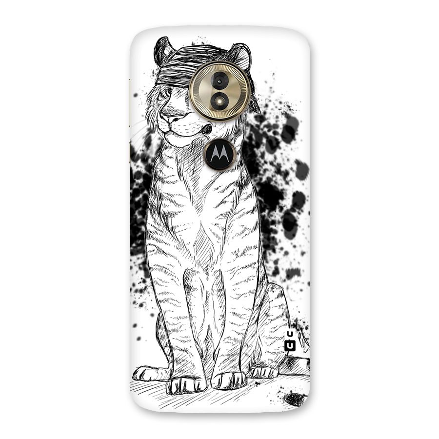 Tiger Wink Back Case for Moto G6 Play