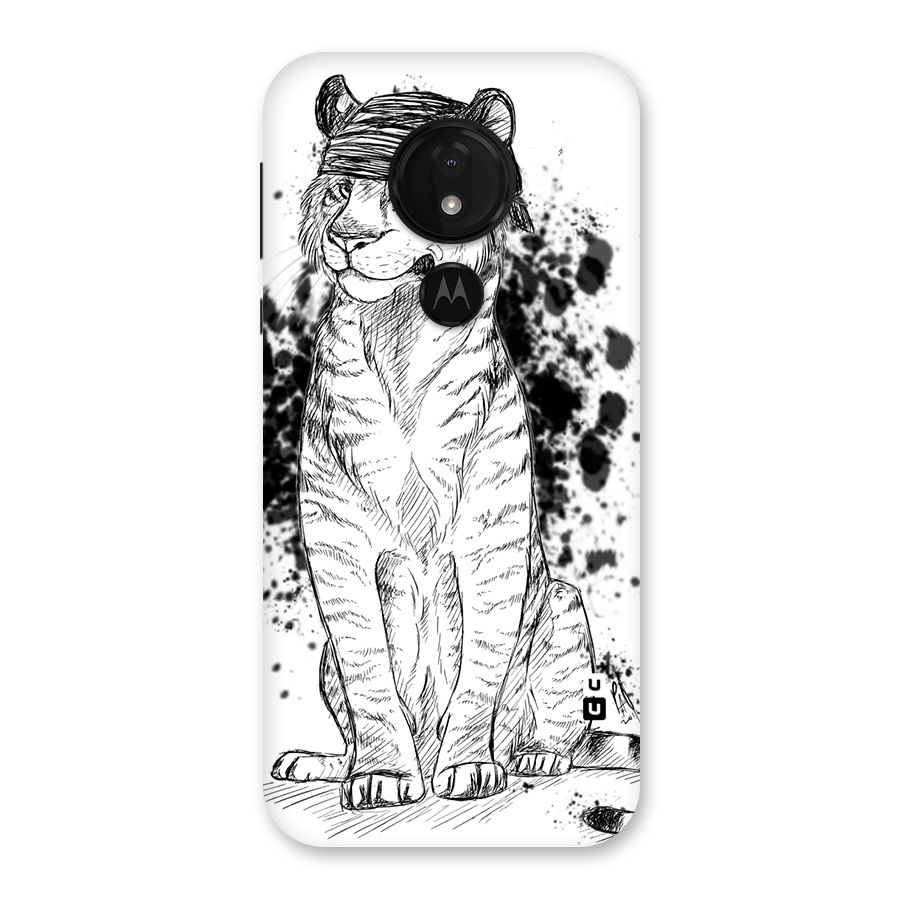 Tiger Wink Back Case for Moto G7 Power