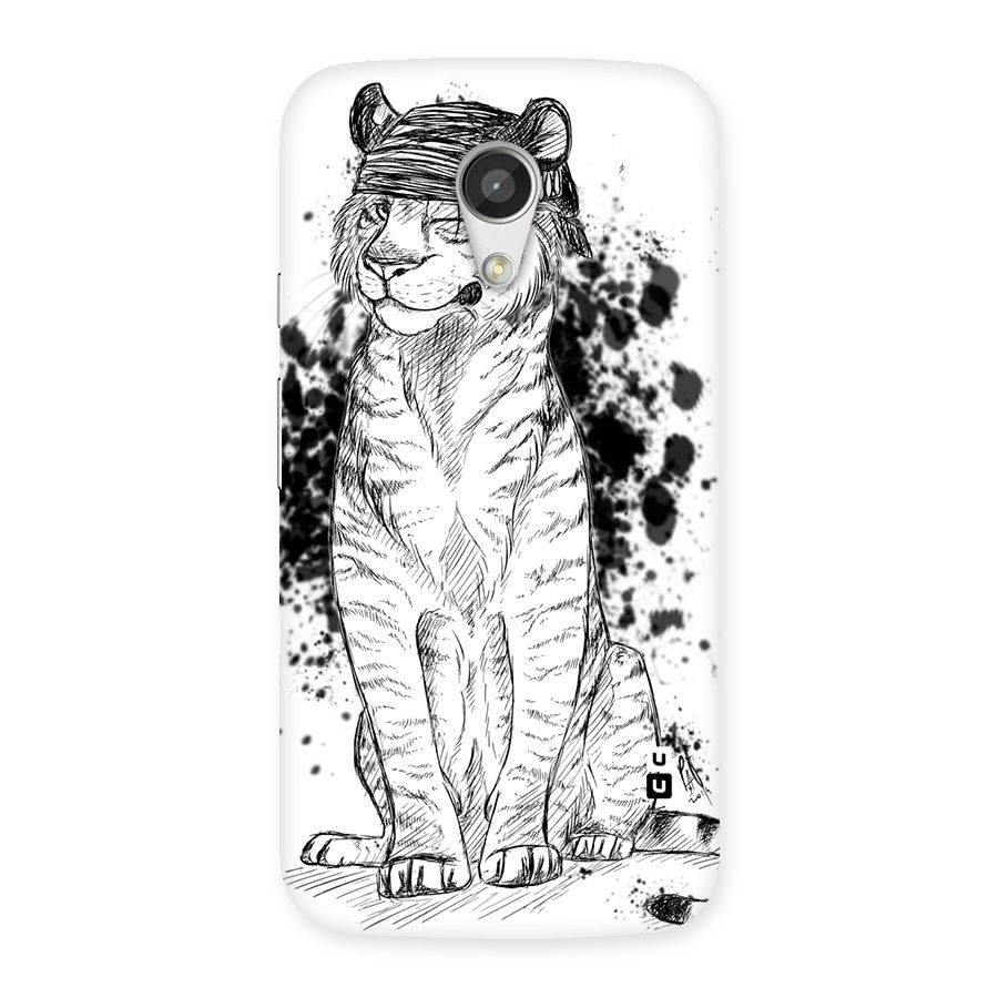 Tiger Wink Back Case for Moto G 2nd Gen